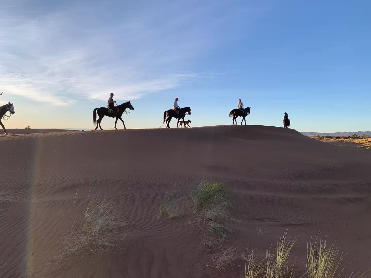 Randonnée dans les dunes de Chegaga